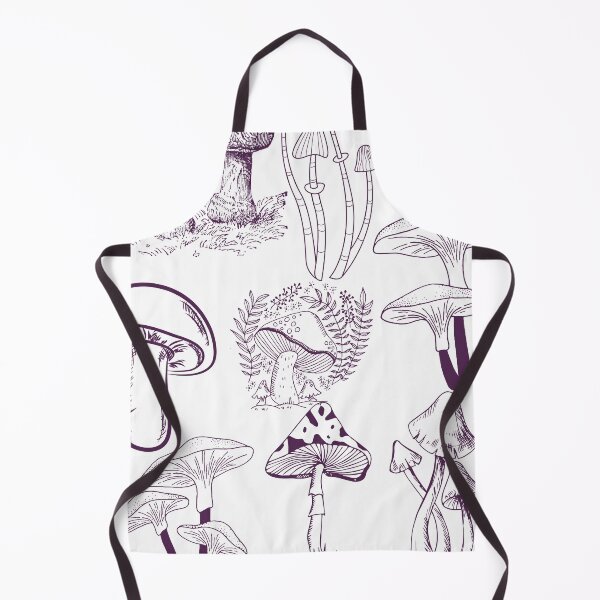 Item preview, Mad about mushrooms-purple designed and sold by Hekatevision.
