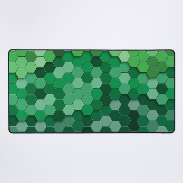Item preview, Green Papercut Hexagons designed and sold by Vector Scout Lab.