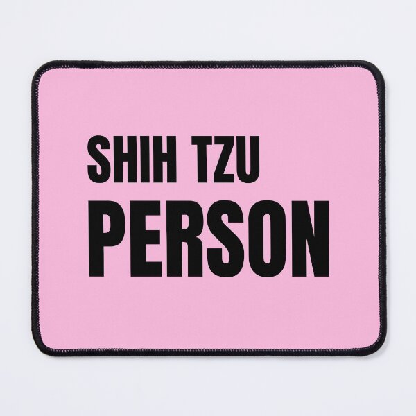 Item preview, Shih Tzu Person -Text Design in Black designed and sold by katiekendall.