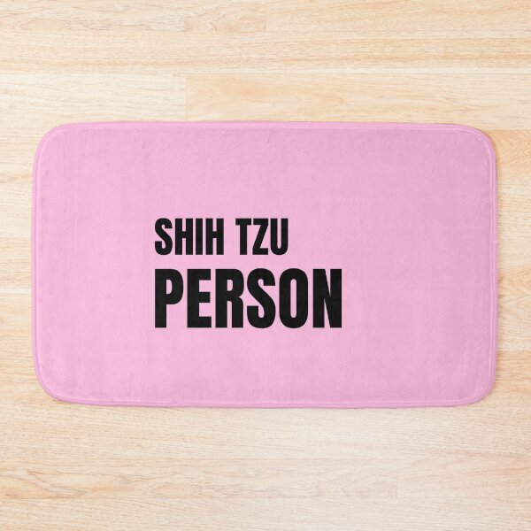 Item preview, Shih Tzu Person -Text Design in Black designed and sold by katiekendall.