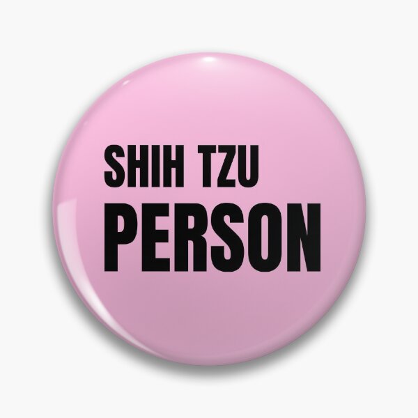 Item preview, Shih Tzu Person -Text Design in Black designed and sold by katiekendall.