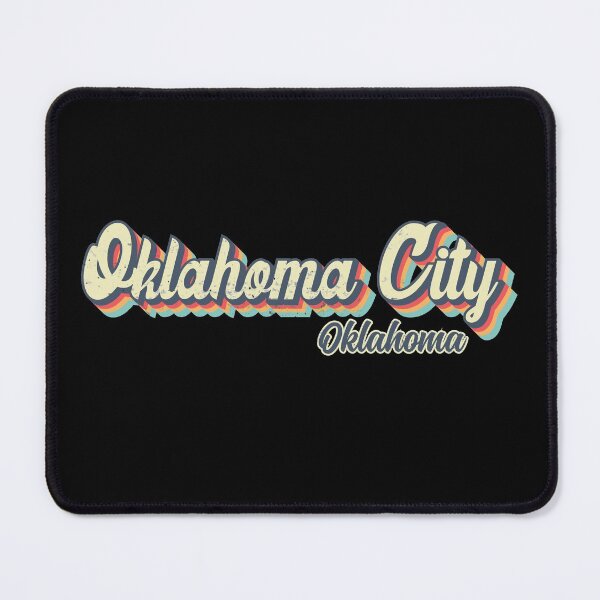 Item preview, Oklahoma City Oklahoma Retro Vintage 70s rainbow designed and sold by Teelogic.