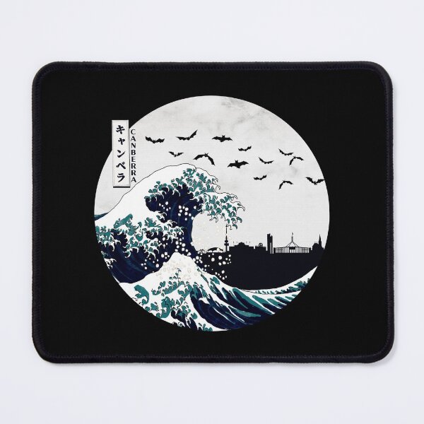 Item preview, Canberra Kanagawa Wave Dark designed and sold by DFerraz.
