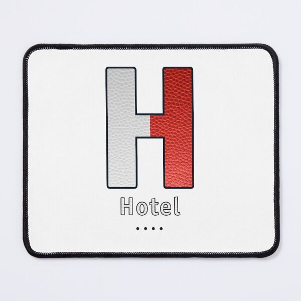Item preview, Hotel - Navy Alphabet - Leather designed and sold by Art-Frankenberg.