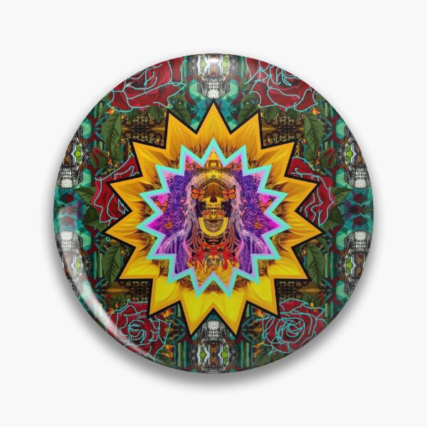 Item preview, skull and roses designed and sold by ghostwrldsupply.