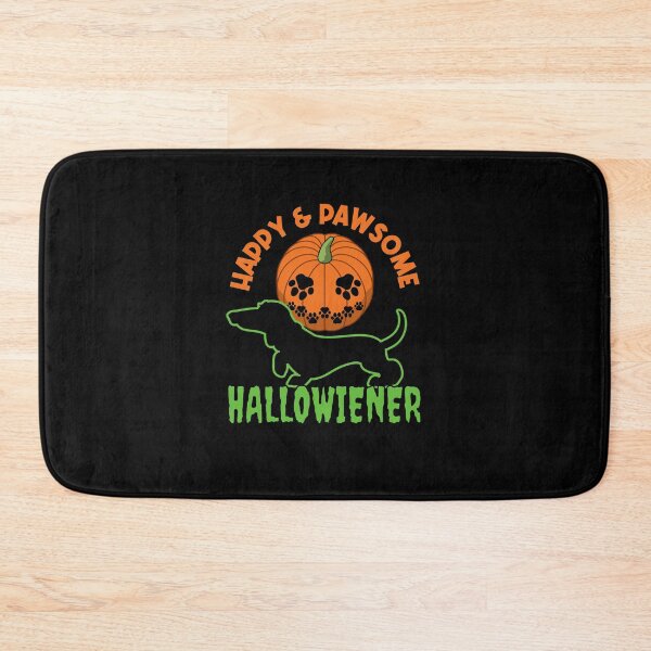 Item preview, Happy and Pawsome Hallowiener designed and sold by BoldTigerDesign.
