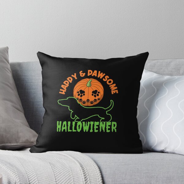 Item preview, Happy and Pawsome Hallowiener designed and sold by BoldTigerDesign.