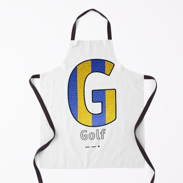 Item preview, Golf - Navy Alphabet - Leather designed and sold by Art-Frankenberg.