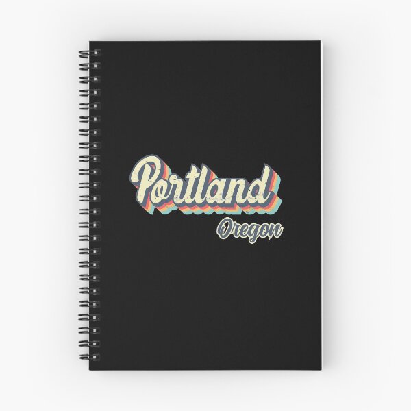 Item preview, Portland city Oregon Retro Vintage 70s rainbow designed and sold by Teelogic.