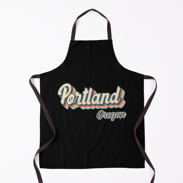 Item preview, Portland city Oregon Retro Vintage 70s rainbow designed and sold by Teelogic.