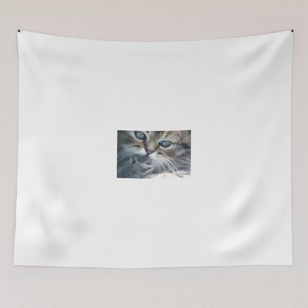 Item preview, cute grey kitten designed and sold by olena2552.