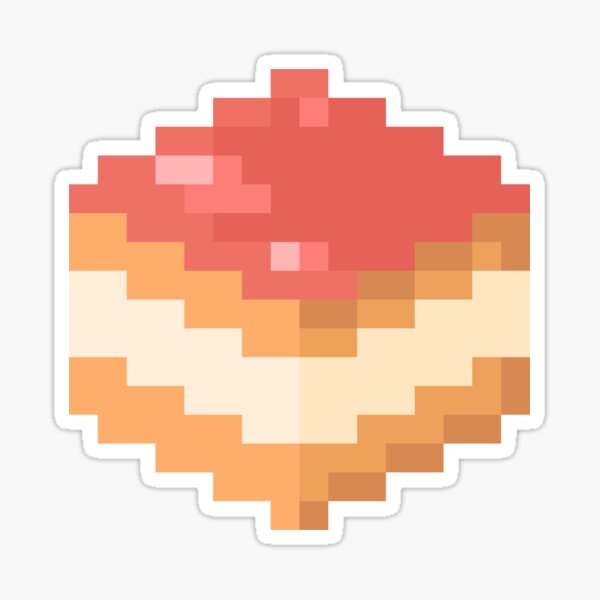 Pixel Art Cake Gifts Merchandise Redbubble
