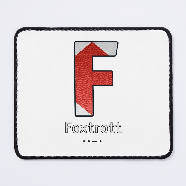 Item preview, Foxtrott - Navy Alphabet - Leather designed and sold by Art-Frankenberg.