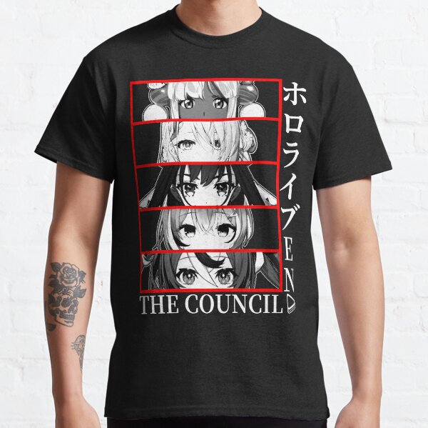 Item preview, Hololive EN Council Panel designed and sold by UDTee.