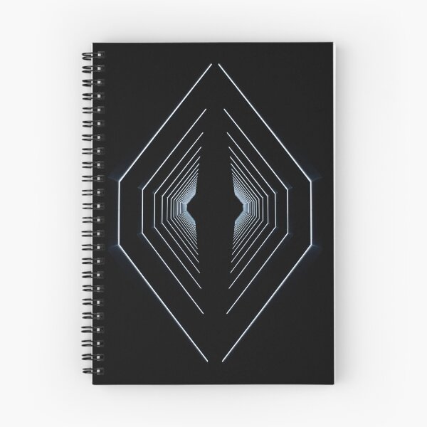 Item preview, Black & White Optical Illusion, Light Tunnel designed and sold by Luovamaailma.