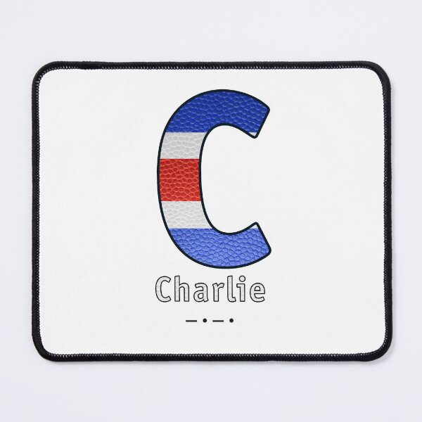 Item preview, Charlie - Navy Alphabet - Leather designed and sold by Art-Frankenberg.