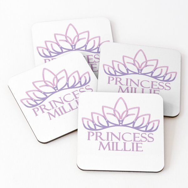 Item preview, Millie - tiara name princess pink purple crown - 0821 designed and sold by PrettyDesserted.