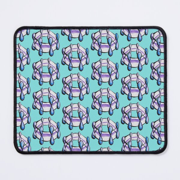 Item preview, Benzene Molecule Pattern Organic Chemistry designed and sold by Boriana Giormova.