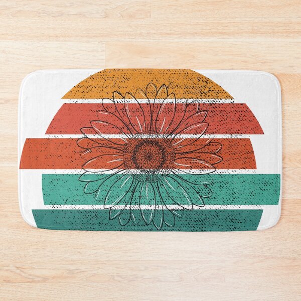 Item preview, Sun Flower Retro Vintage Print  designed and sold by HStudioPrints.