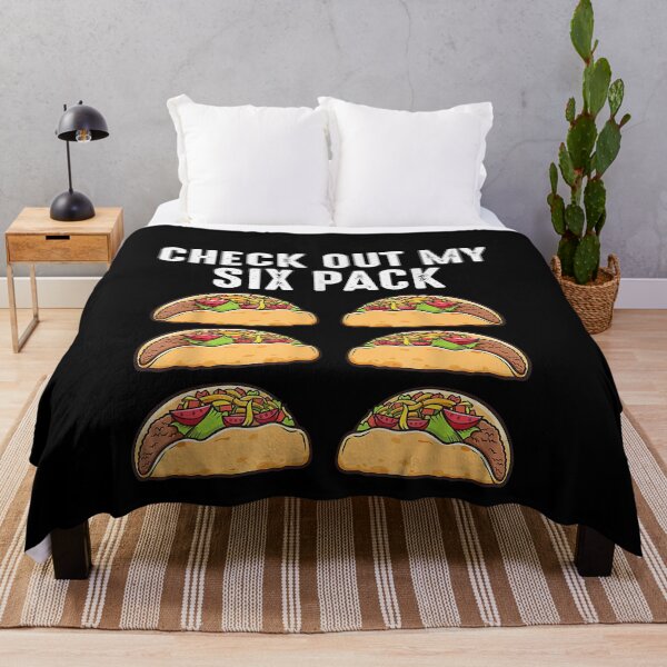 Item preview, Check Out My Six Pack 6-Pack Tacos - Funny designed and sold by ZacharyMarcus.