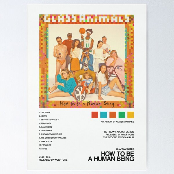 Item preview, How To Be A Human Being designed and sold by Andtama.