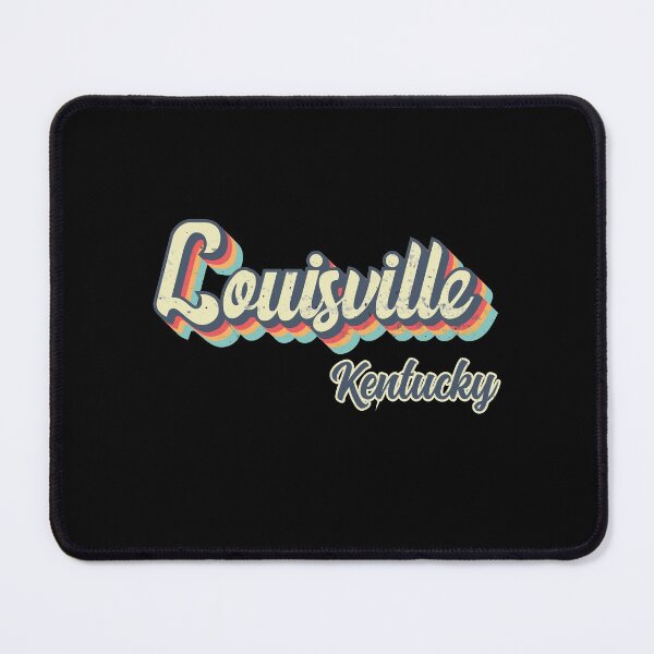 Item preview, Louisville City Kentucky Retro Vintage 70s rainbow designed and sold by Teelogic.