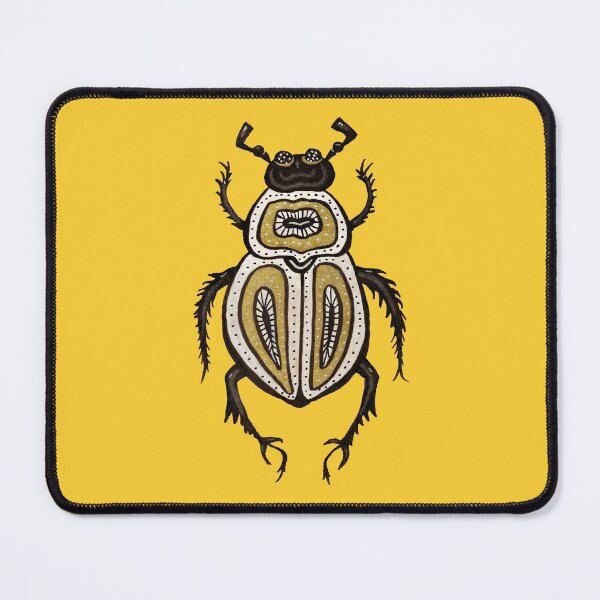 Item preview, Fun Beetle Abstract Decorative Ink Art designed and sold by Boriana Giormova.