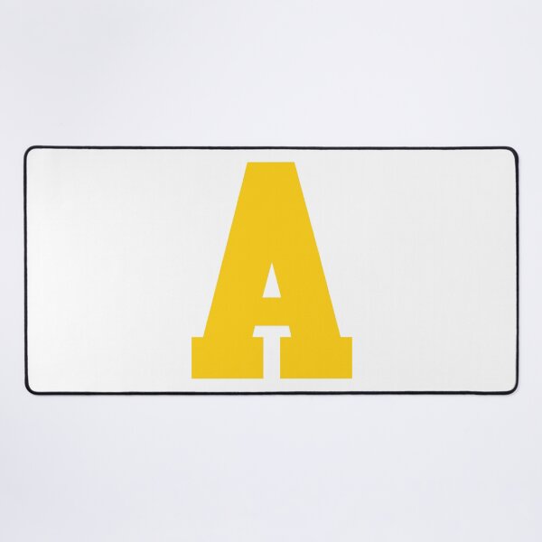 Item preview, Alphabet, Yellow A, Sports letter A designed and sold by TheCultStuff.