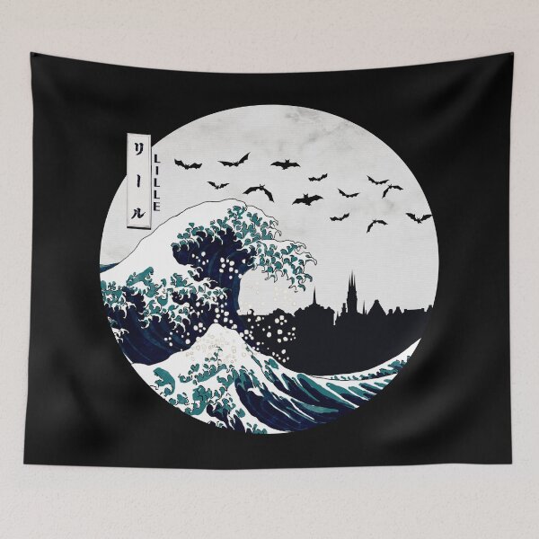 Item preview, Lille Kanagawa Wave Dark designed and sold by DFerraz.