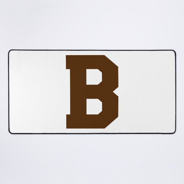 Item preview, Alphabet, Brown B, Sports letter B designed and sold by TheCultStuff.