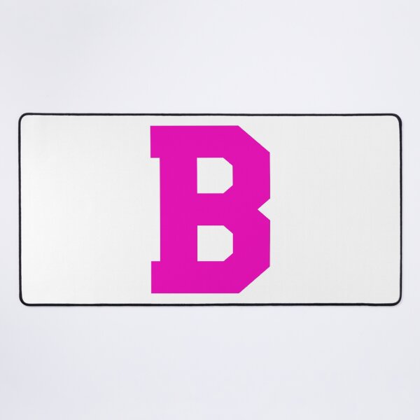 Item preview, Alphabet, Pink B, Sports letter B designed and sold by TheCultStuff.