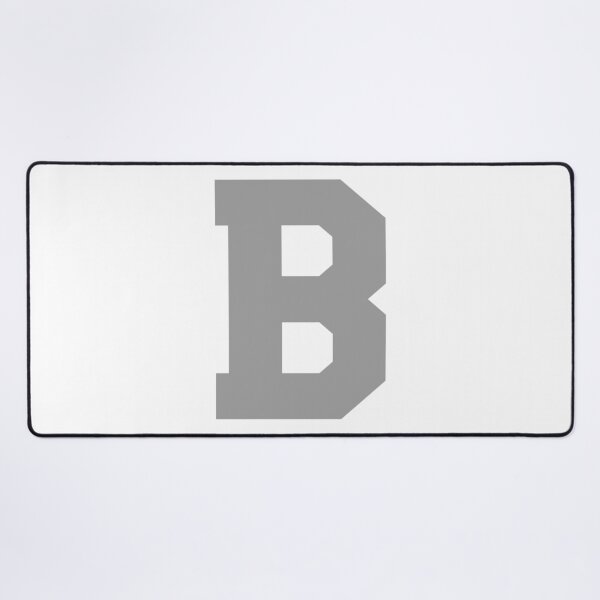 Item preview, Alphabet, Silver B, Sports letter B designed and sold by TheCultStuff.