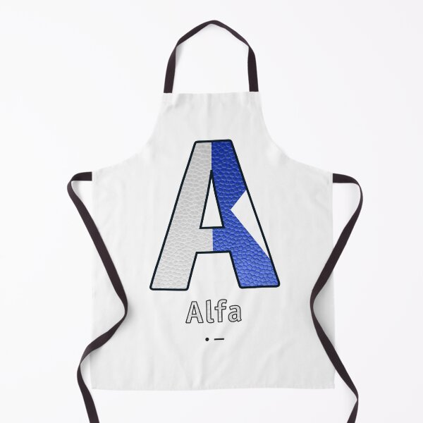 Item preview, Alfa - Navy Alphabet - Leather designed and sold by Art-Frankenberg.