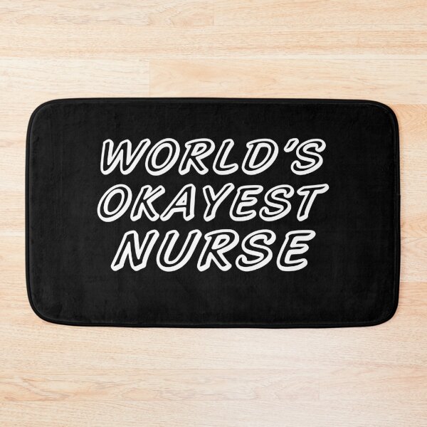 Item preview, WORLD'S OKAYEST NURSE  designed and sold by T-shirtgallery.