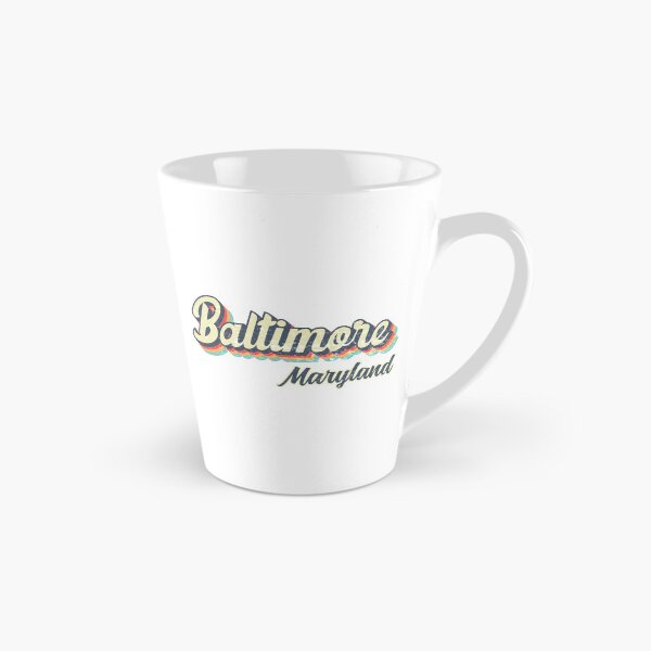 Item preview, Baltimore city Maryland Retro Vintage 70s rainbow designed and sold by Teelogic.