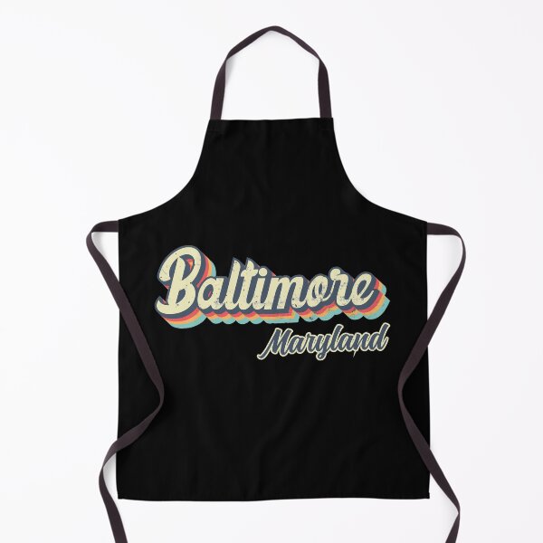 Item preview, Baltimore city Maryland Retro Vintage 70s rainbow designed and sold by Teelogic.