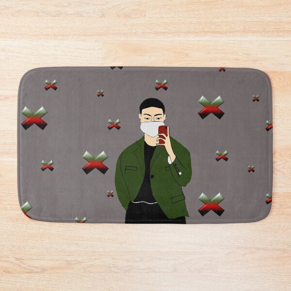 Item preview, Sefie Lover with Green Jacket Cute Boy  - Mask Mode designed and sold by drawkwardly.