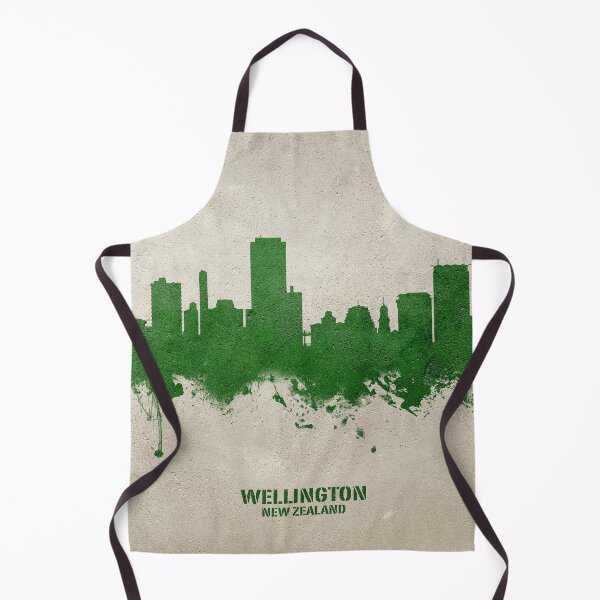 Item preview, Wellington New Zealand Skyline designed and sold by ArtPrints.