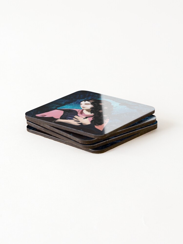 Thumbnail 4 of 5, Coasters (Set of 4), Compassion designed and sold by Design4uStudio.