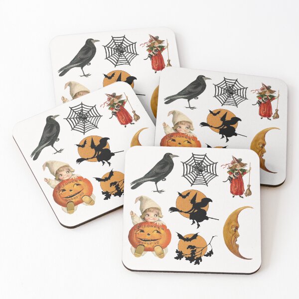 Item preview, Oldish Vintage Halloween. Happy All Hallows' Eve #8 designed and sold by Krispsm.