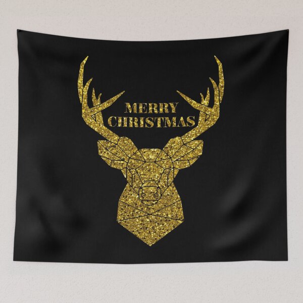 Item preview, Golden Merry Christmas, Christmas Décor Gift designed and sold by LostTraveller.
