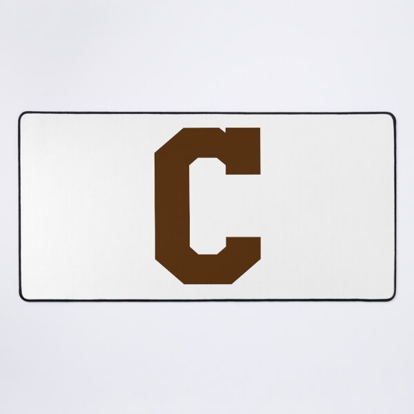 Item preview, Alphabet, Brown C, Sports letter C designed and sold by TheCultStuff.