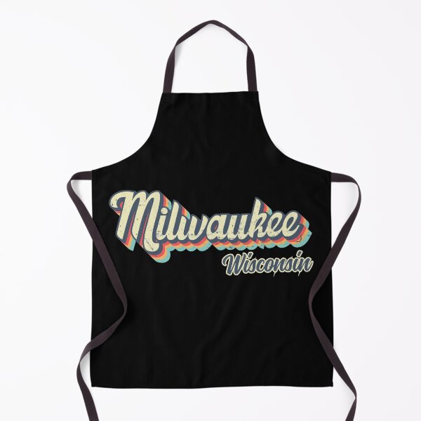 Item preview, Milwaukee city Wisconsin Retro Vintage 70s rainbow designed and sold by Teelogic.