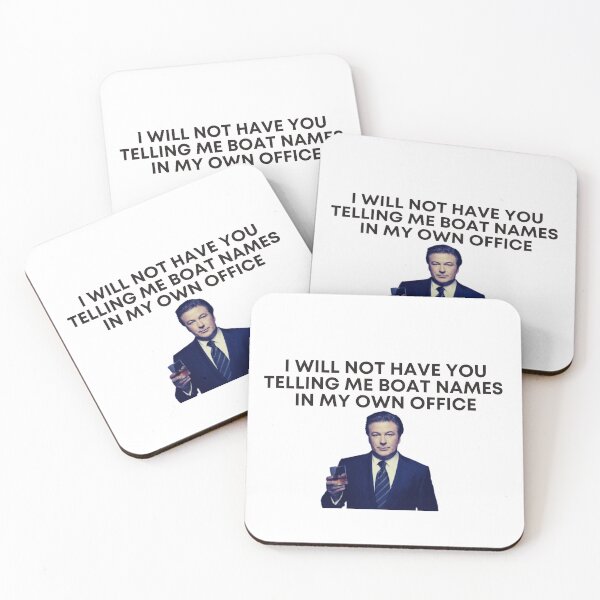Item preview, 30 Rock - Jack Donaghy - I will not have you telling me boat names in my own office designed and sold by LeoSpaceman.