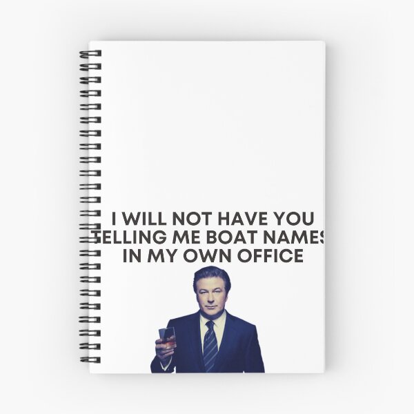 Item preview, 30 Rock - Jack Donaghy - I will not have you telling me boat names in my own office designed and sold by LeoSpaceman.