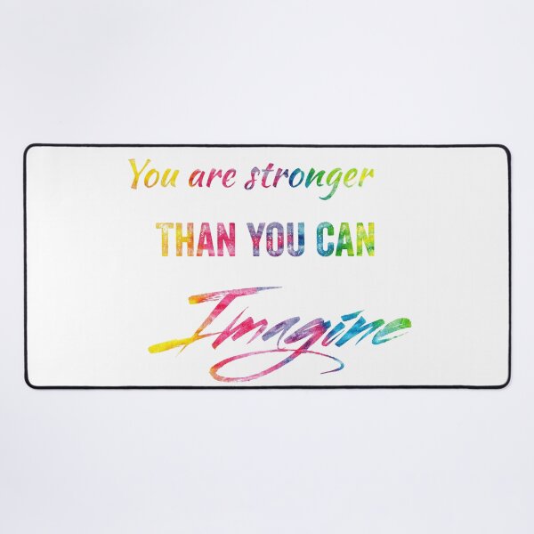 Item preview, You Have Got This, You Are Stronger Than You Can Imagine in tie dye font on white background designed and sold by UncleStuScience.