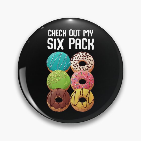Item preview, Check Out My Six Pack Donut- Funny Gym designed and sold by ZacharyMarcus.