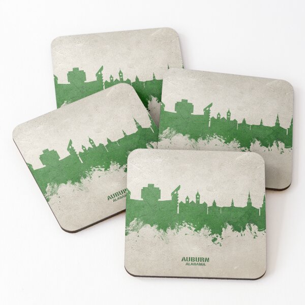 Item preview, Auburn Alabama Skyline designed and sold by ArtPrints.