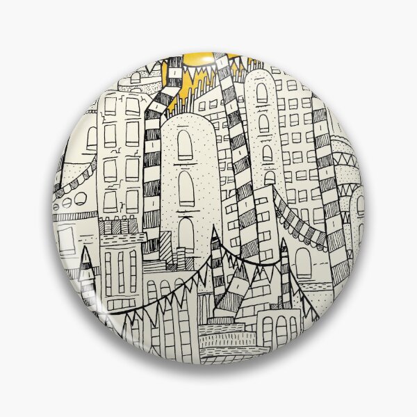 Item preview, Big Sun Small City designed and sold by Swadeillustrations.