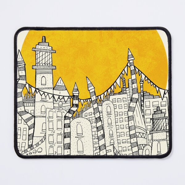 Item preview, Big Sun Small City designed and sold by Swadeillustrations.